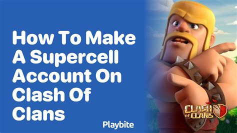 how to make a new clash of clans account|how to start a new supercell.